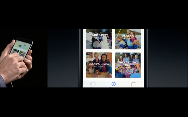 Apple zeigt iOS 10. (Bild: Apple/Screenshot: Golem.de)
